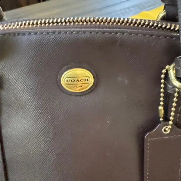 Coach BrownLeather Crossbody Bag